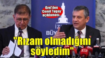 Özgür Özel'den 'Cemil Tugay' açıklaması: ''İstifasına rızam olmadığını söyledim''