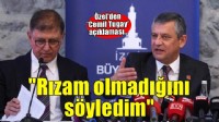 Özgür Özel'den 'Cemil Tugay' açıklaması: ''İstifasına rızam olmadığını söyledim''