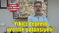 Prof. Dr. Sözbilir: Gelecekte yıkıcı deprem üretme potansiyeli olduğunu göstermektedir