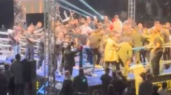 Ring savaş alanına döndü!