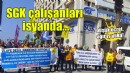SGK emekçilerinden alkışlı protesto!