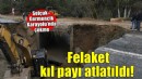 Sağanak yıktı felaket kıl payı atlatıldı!