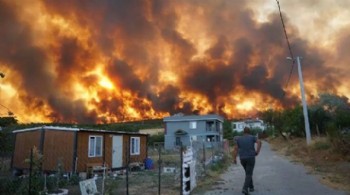 Şarköy'de dün başlayan yangın büyüdü: İki kentteki durum endişe verici