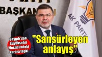 Saygılı'dan 'Mecliste canlı yayın'' tepkisi... ''Meclisi sansürleyen anlayış...''