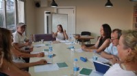 Sefehisar'da 'Yaşamdan Yazıya' atölyesi ilk buluşmasını gerçekleştirdi