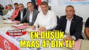 Seferihisar'da TİS sevinci: En düşük maaş 47 bin TL!