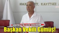 Seferihisar'da başkan vekili Fuat Gümüş oldu!