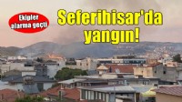 Seferihisar'da makilik alanda yangın!