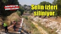 Seferihisar'da selin izleri siliniyor