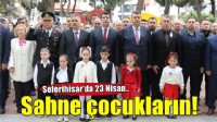 Seferihisar’da 23 Nisan coşkusu; Yarınların ışığı çocuklar sahnedeydi