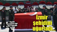 Şehit üsteğmeni son yolculuğuna ailesi, asker selamıyla uğurladı