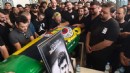 Sosyal medya yayıncısı 'Jrokez' son yolculuğuna uğurlandı