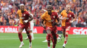 Süper Lig'de şampiyon Galatasaray
