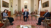 TBMM'de süreç görüşmesi: Numan Kurtulmuş, İmralı heyetini kabul etti