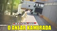 TIR ile çarpışan forkliftin sürücüsü Gül, hayatını kaybetti... Kaza kamerada!