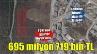 TOKİ'den İzmir'de 695 milyon 719 bin TL'lik satış