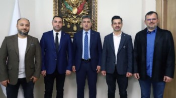 TSYD İzmir Şubesi'nden, Gençlik ve Spor İl Müdürü Murat Eskici'ye ziyaret!