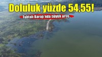 Tahtalı'da doluluk oranı yüzde 54,55'e ulaştı