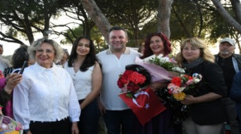 Tarihi Güvercinada'da kadın emeği podyuma taşındı