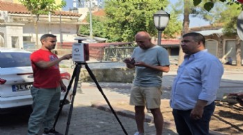 Tarihi çarşıda dijital tarama işlemi başladı