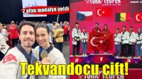 Tekvandocu çiftten, 2 altın madalya
