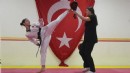 Tekvandoda Avrupa'da zirveye çıkan Elif'in hedefi başarısını sürdürmek