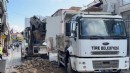 Tire Çarşısı'nda sokak yenileme çalışması...