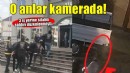 Tire'de iş yerine silahlı saldırı kamerada