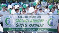 Tire’de sağlıklı yaşam için 5 bin kişi yürüdü