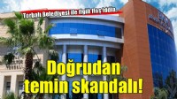 Torbalı'da doğrudan temin skandalı