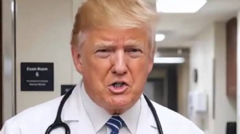 Trump bu kez de kendini 'doktor' yaptı: Benim yaptığım gibi Diyet Kola için