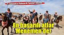 Türkiye’nin en başarılı atları Menemen’de yarışacak