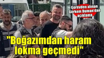 Tutuklu Başkan Duman'dan açıklama... ''Haram lokma boğazımdan geçmedi''