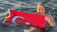 Ultra maraton yüzücüsü Aysu Türkoğlu, Tsugaru Kanalı'nı geçen en genç Türk oldu