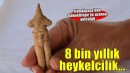Ulucak Höyüğü'nde 8 bin yıllık Göbeklitepe üslubunda heykelcik