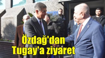 Ümit Özdağ'dan Tugay'a ziyaret