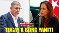 Ünsal'dan Tugay'a borç yanıtı!