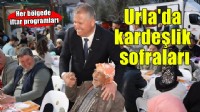 Urla'da Ramazan sofraları birlik ve kardeşlik için kuruluyor