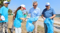 Urla'da kıyı temizliği!
