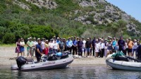 Urla'da koylar temizlendi