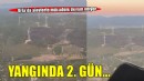 Urla'daki orman yangını ikinci gününde