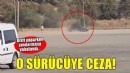 Urla’da drift yapan sürücüye ceza