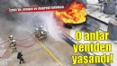 Yangın ve deprem tatbikatında o anlar yeniden yaşandı