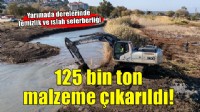 Yarımada derelerinde temizlik ve ıslah seferberliği