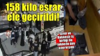 Yelkenli teknede 158 kilo esrar ele geçirildi!