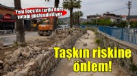 Yeni Foça’da tarihi dere yatağı güçlendiriliyor