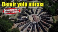 Yenilenen lokomotif müzesi demir yolu tarihini yeniden raylara taşıdı