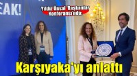Yıldız Ünsal ‘Başkanlar Konferansı’nda: Avrupa Demokrasi Başkenti Cascais’te Karşıyaka’yı anlattı