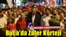 Zafer Korteji Buca’yı aydınlattı