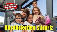 Zerrin Kaptan’a dördüzlerinden sürpriz